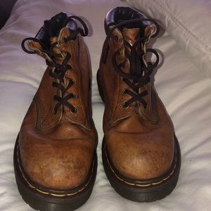Authentic brown vintage dr. Martens!